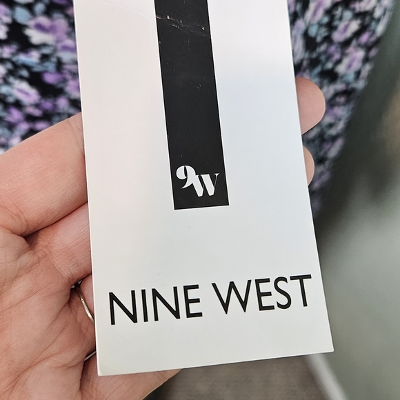 NWT Nine West Women's Floral-Print Ruched Mesh Midi Dress Size 16 Goth 90s Y2K - Picture 13 of 14